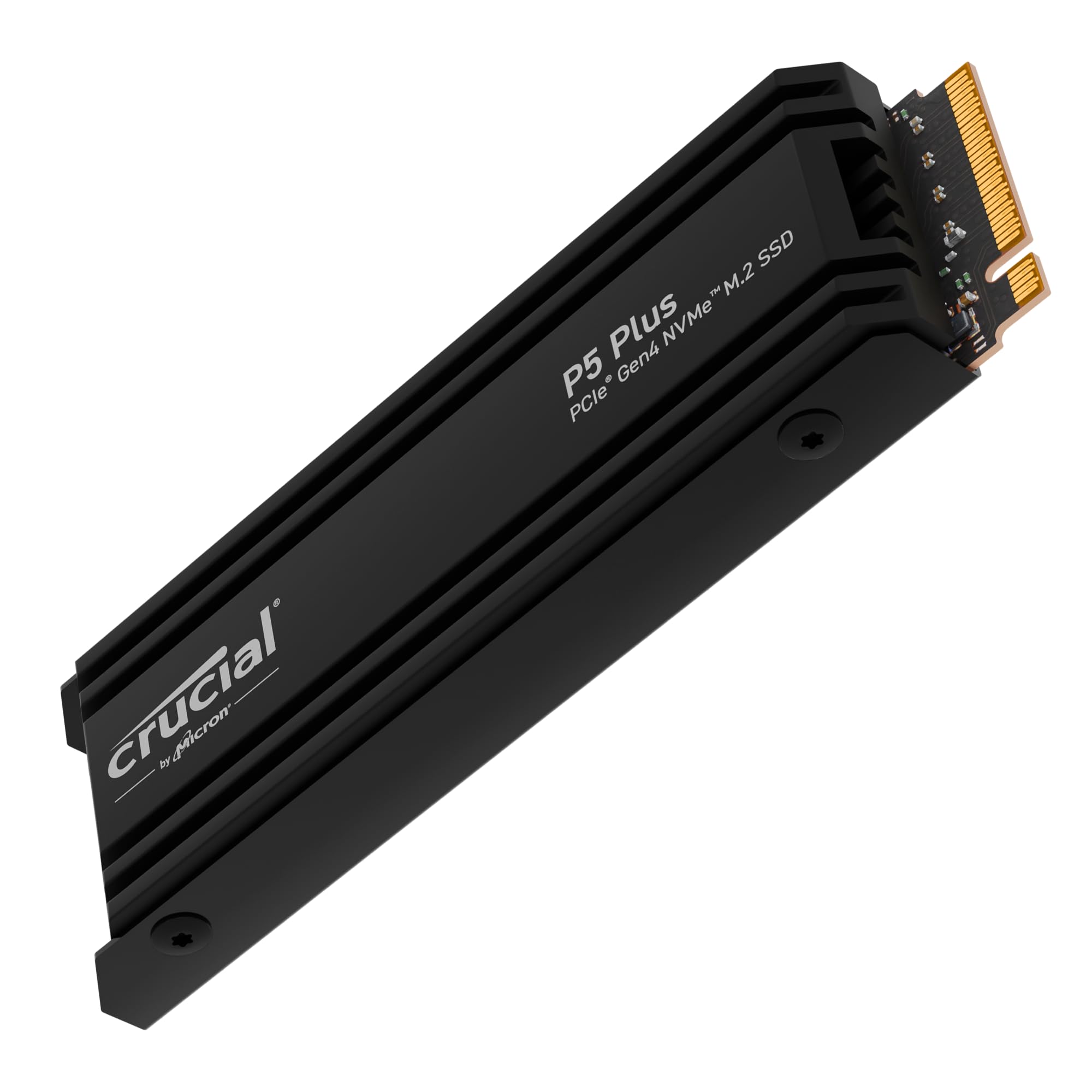 Crucial P5 Plus 2Tb Gen4 Nvme M2 Ssd Internal Gaming Ssd With Heatsink, Compatible With Playstation 5(Ps5)   Up To 6600Mbs   Ct2