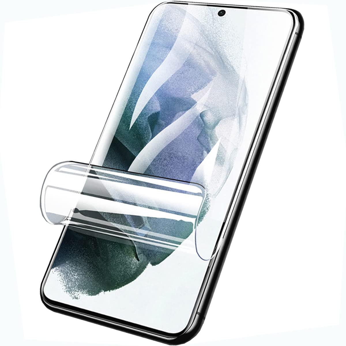 ?2 Pack? Hydrogel Film Screen Protector Compatible With Samsung Galaxy S22+ 5G / S22 Plus 5G (6.6''), ?High Sensitivity??Easy In