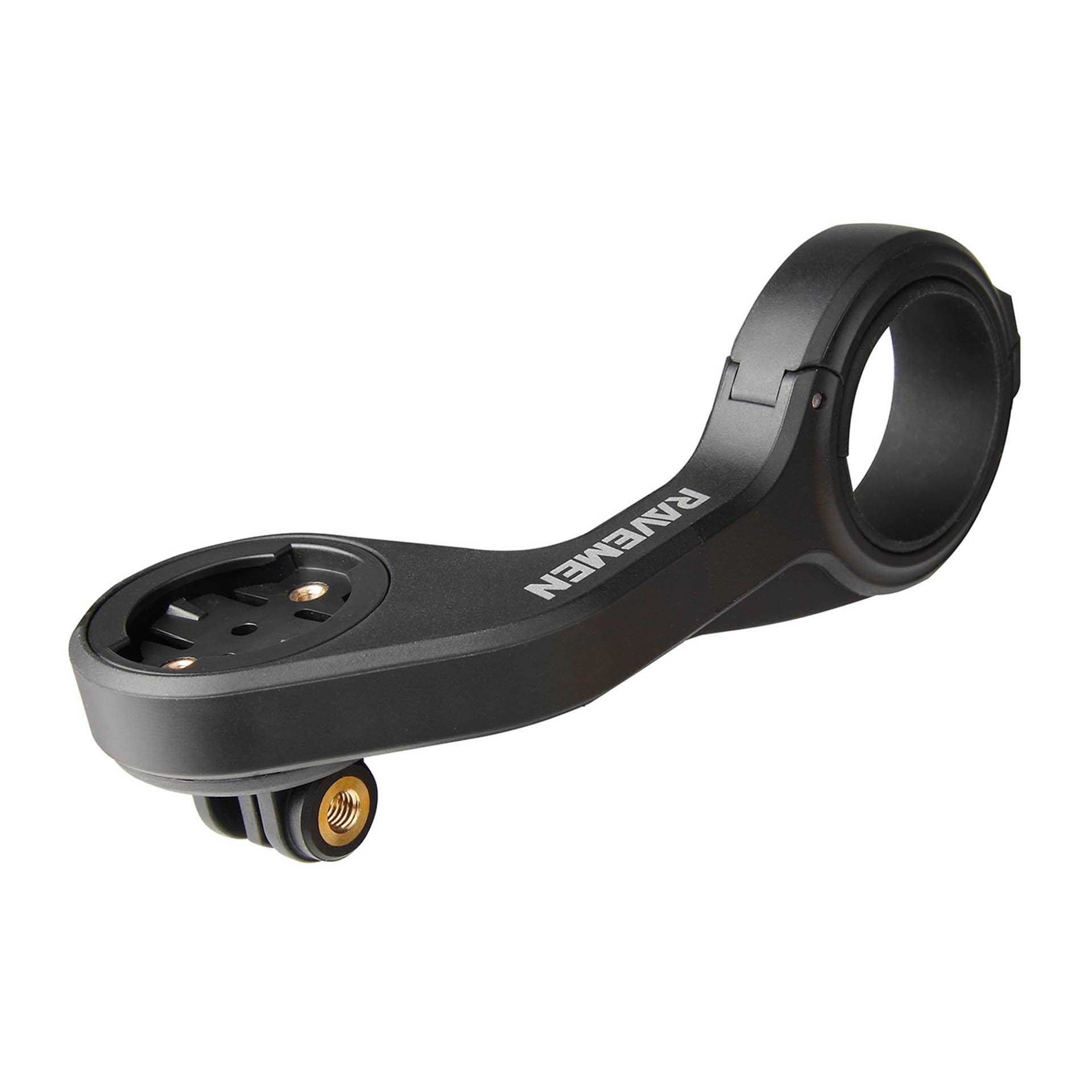 Ravemen Aom01 Out Front Mount Compatible With Garmin Bike Computers And Gopro/ Fr160   Fit 31.8Mm Handlebars