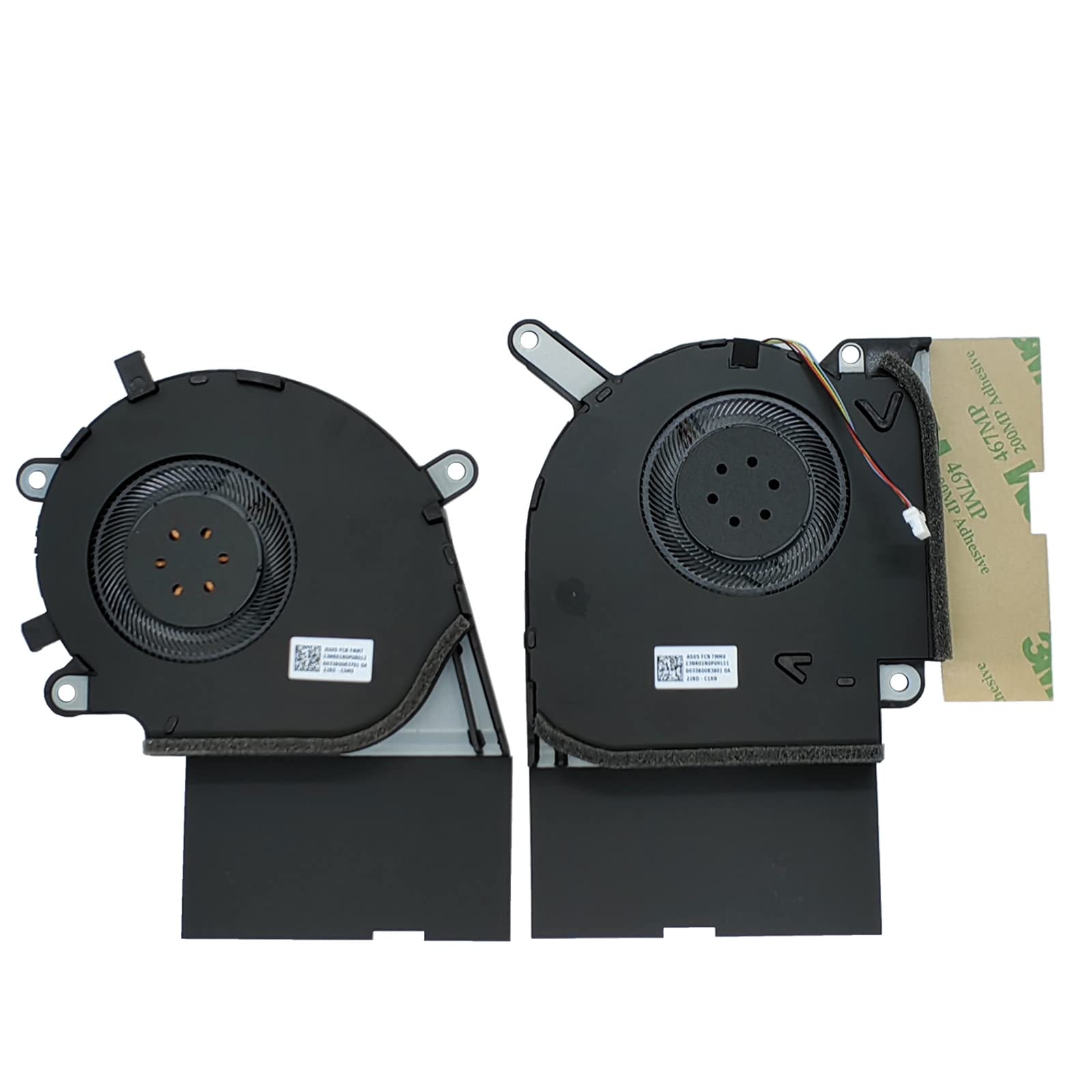 ZHAWULEEFB Replacement New CPU+GPU Fan for ASUS ROG Strix G731 G731G G731GW G17 G712 G712LU G712LV G712LW G712LWS G532L G712L G7