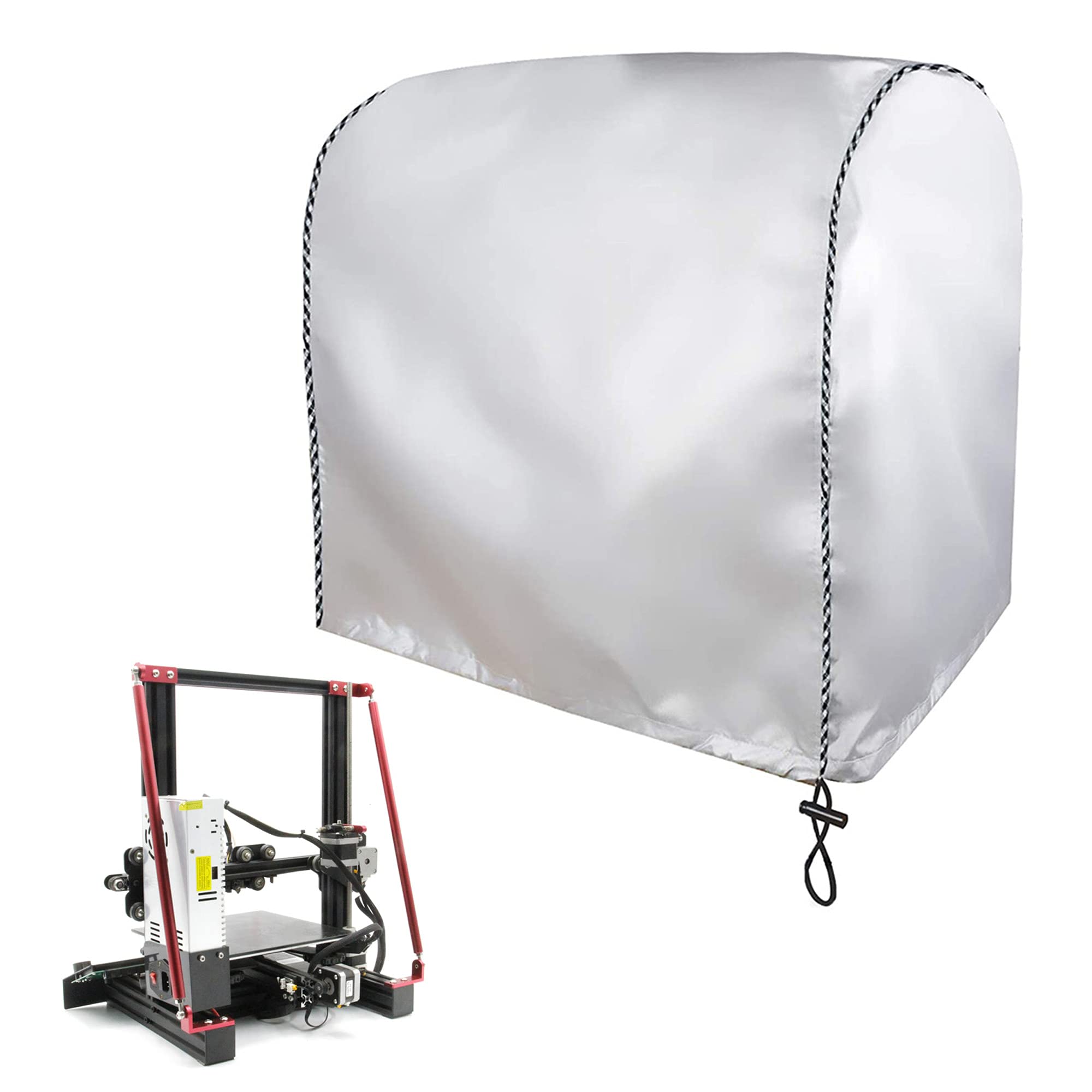 Zeberoxyz 3D Printer Protective Cover,Anti Dust,Dirt Spills,Waterproof Cover,Dust Cover,Storage Sleeve For Creality Ender 3/Ende