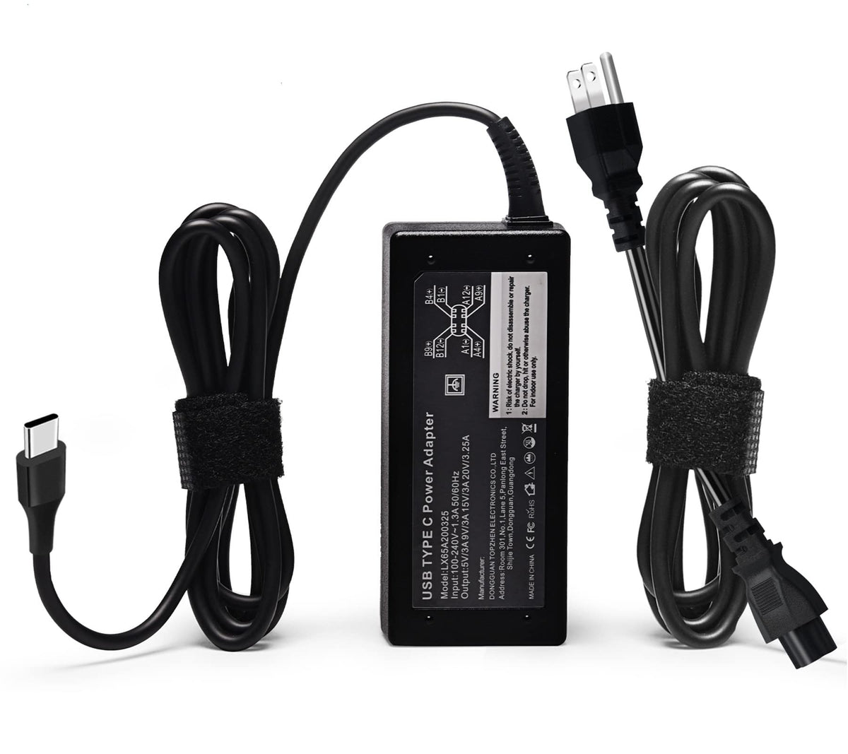 Replacement For Dell Laptop Charger,65W Usb C Laptop Charger For Dell Latitude 5520 5430 5420 5530 7430 7420 2In1,Dell Xps 9310 