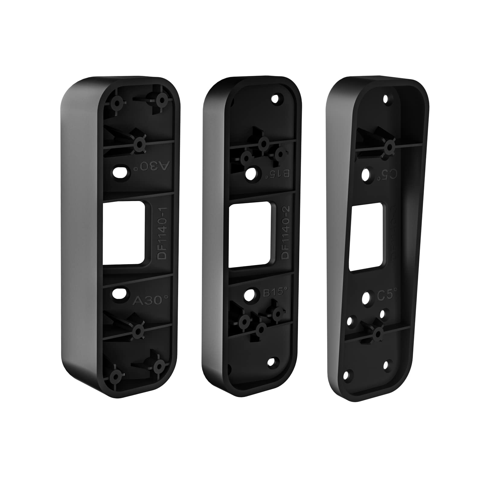 Adjustable Mount For Blink Video Doorbell   Angle Mount (30+15L/R+5Up/Down) Corner Wedge For Blink Doorbell, Optimum View And Ea