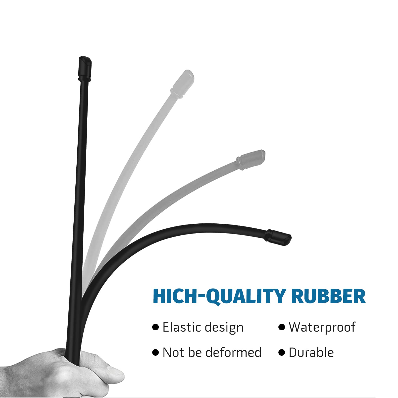 7 Inch Antenna Compatible With 2009 2022 Ford F150 F 150   Car Wash Proof   Design For Optimized Fm/Am Reception Highly Durable Premium