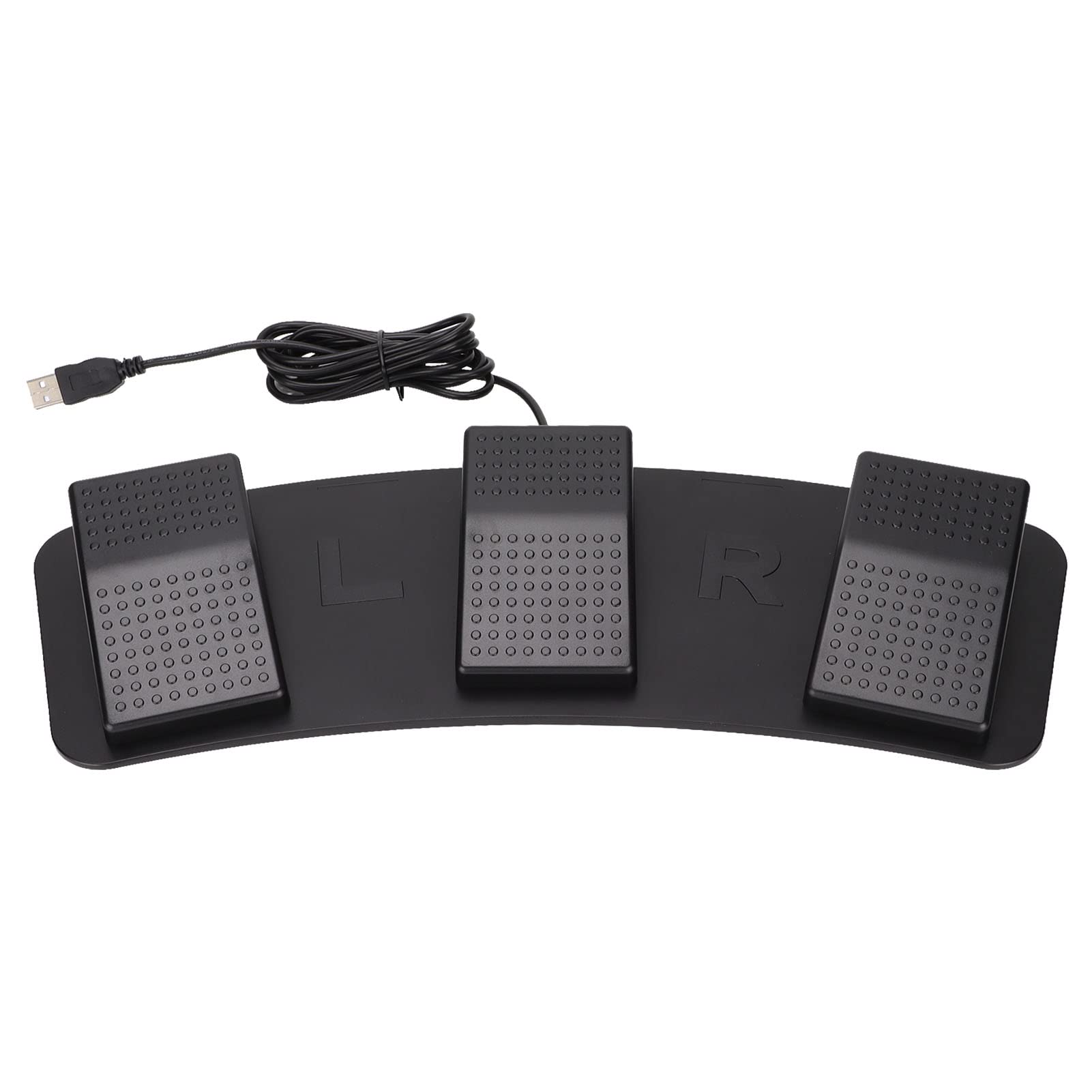 Usb Triple Foot Switch Pedal, Pc Triple Foot Switch Programmable Computer Computer Keyboard Multifunctional Ergonomic Triple Usb