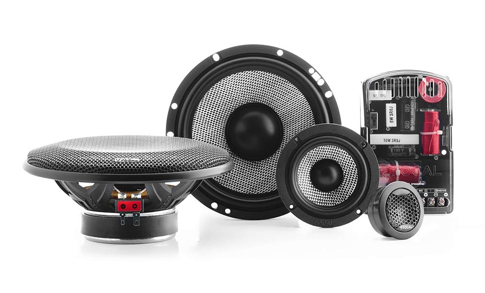 Focal 165AS3 6.5    3-Way Component kit, RMS: 80W - MAX: 160W