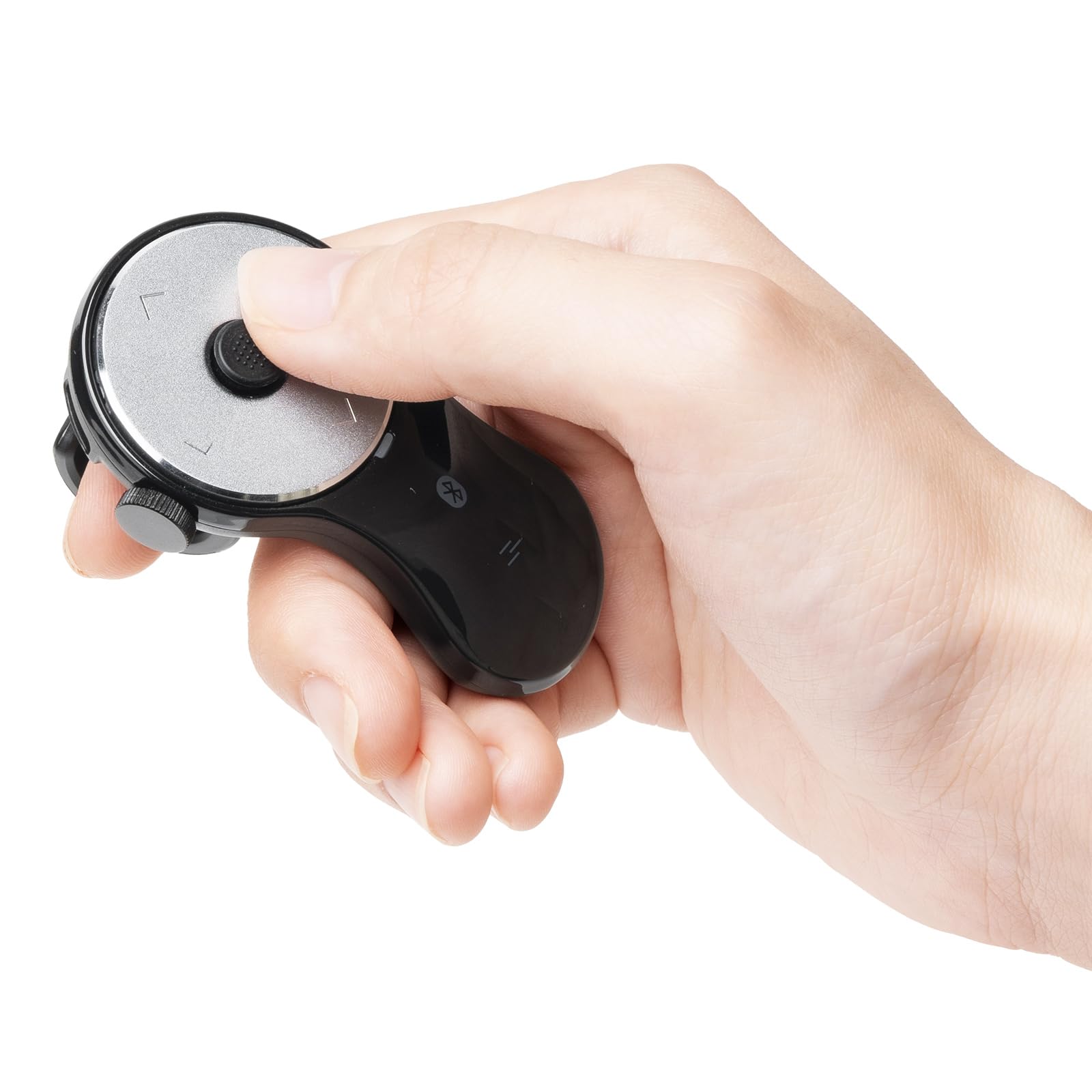 SANWA 2 in 1 Ring Mouse, 2Device Switch, Wireless Presentation Clicker