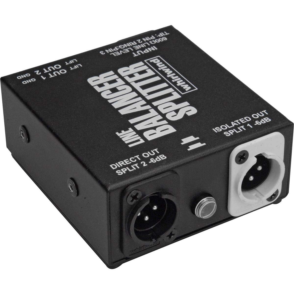 Whirlwind LBS 1x2 Live Balancer and Splitter