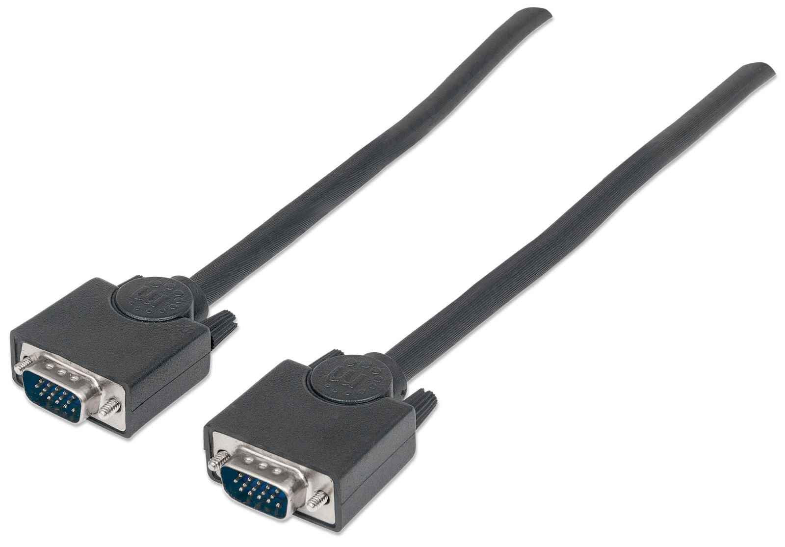 Manhattan Svga Monitor Cable   Black (311748)