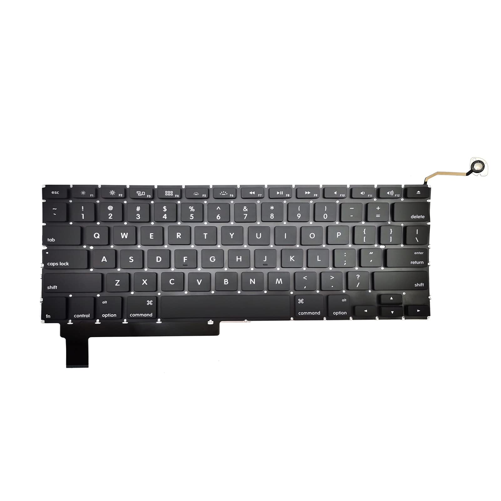 ChenGong - US Keyboard Replacement Compatible with 15 A1286 2009 2010 2011 2012