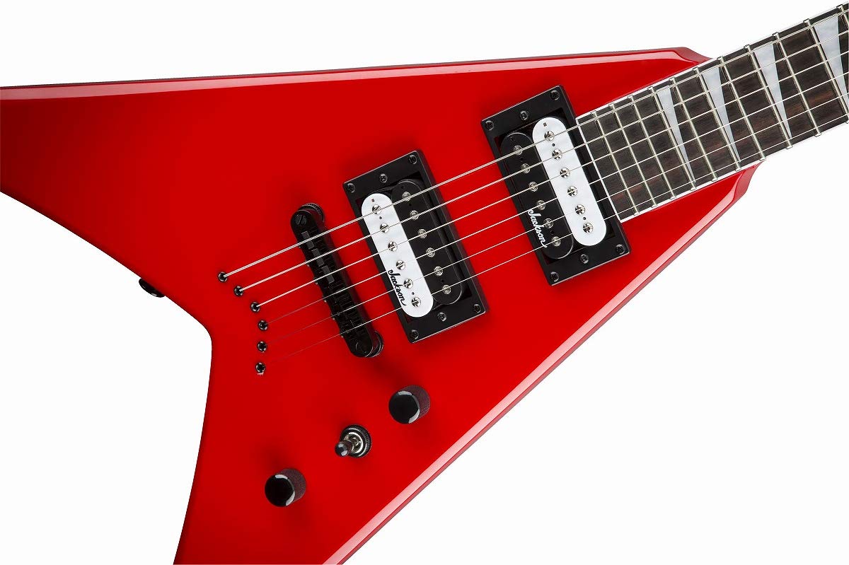 Jackson Js Series 6 String Right Handed King V Js32T Electric Guitar With Amaranth Fingerboard And Maple Neck (Ferrari Red)