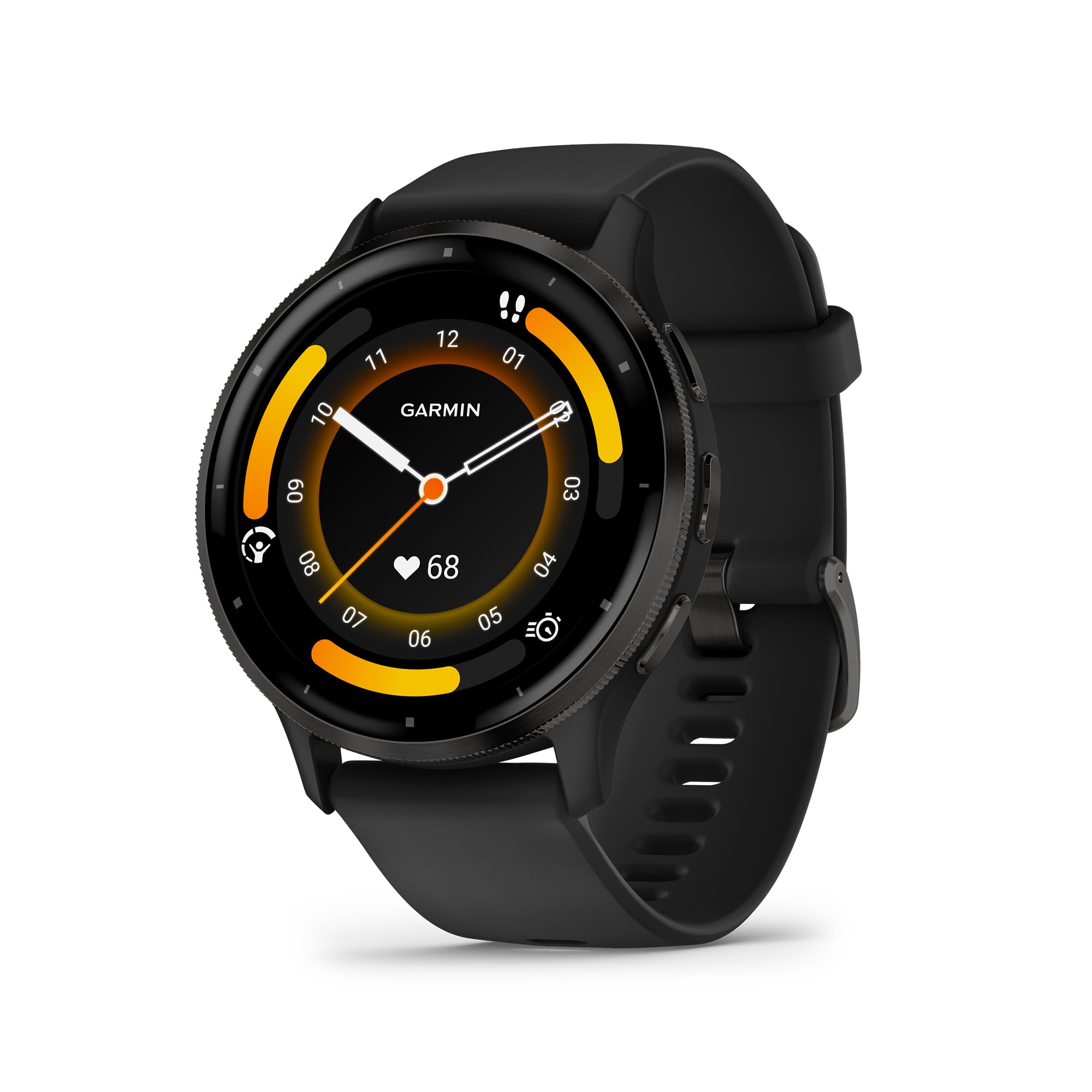 Garmin Venu 3, Gps Smartwatch With Amoled Display, Black | Advanced Health And Fitness Features, Up To 14 Day Battery Life, Body