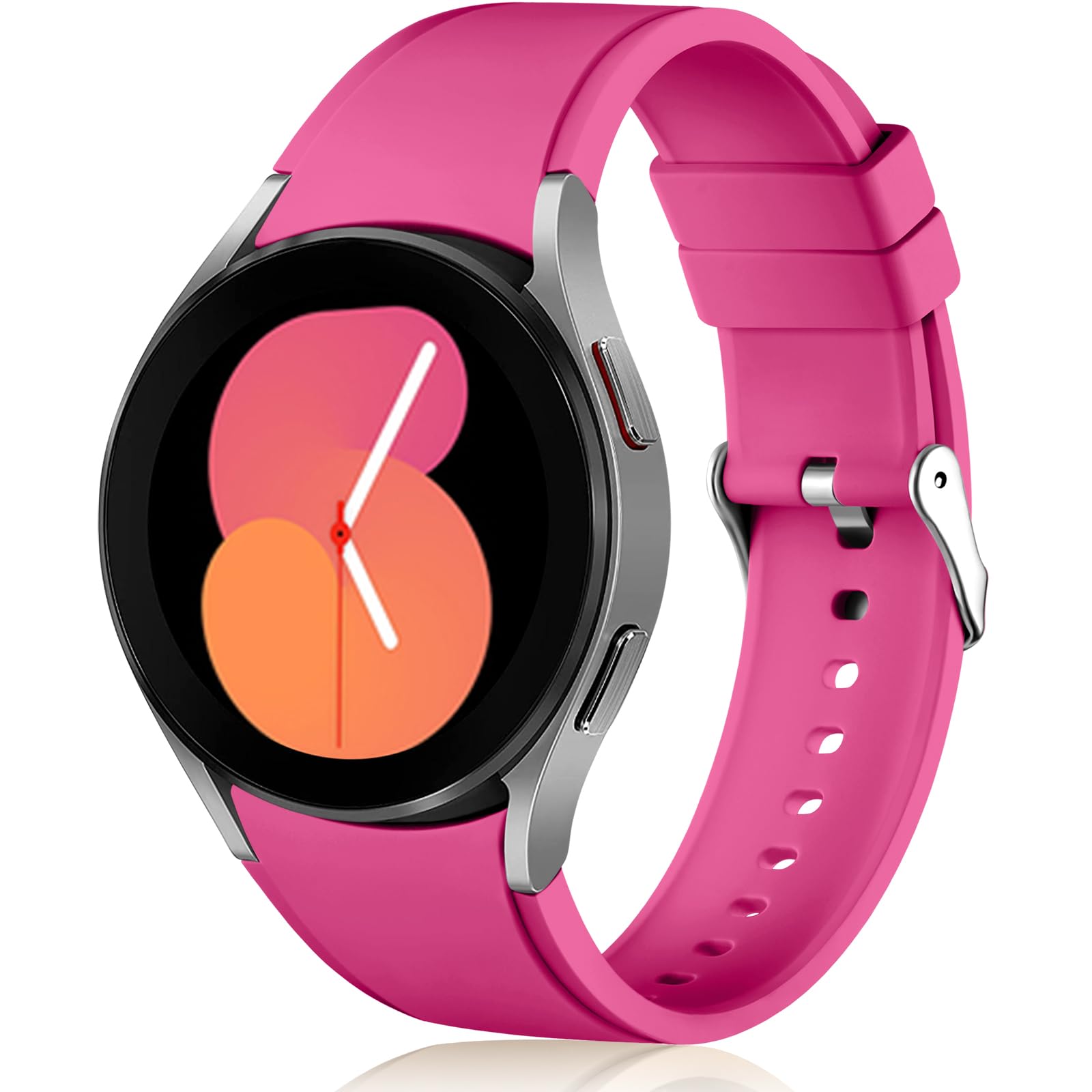 Lerobo No Gap Band Compatible With Samsung Galaxy Watch 7 6 5 Band 40Mm 44Mm/Galaxy Watch 4 Band Classic 46Mm 42Mm,20Mm Sport Ba