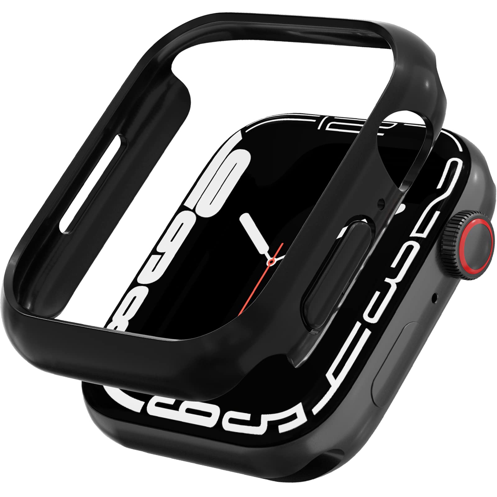 Miimall Compatible Apple Watch 41Mm Case Women Men Pc Hard Bumper Lightweight Shockproof Protector Case Cover For Apple Watch 41