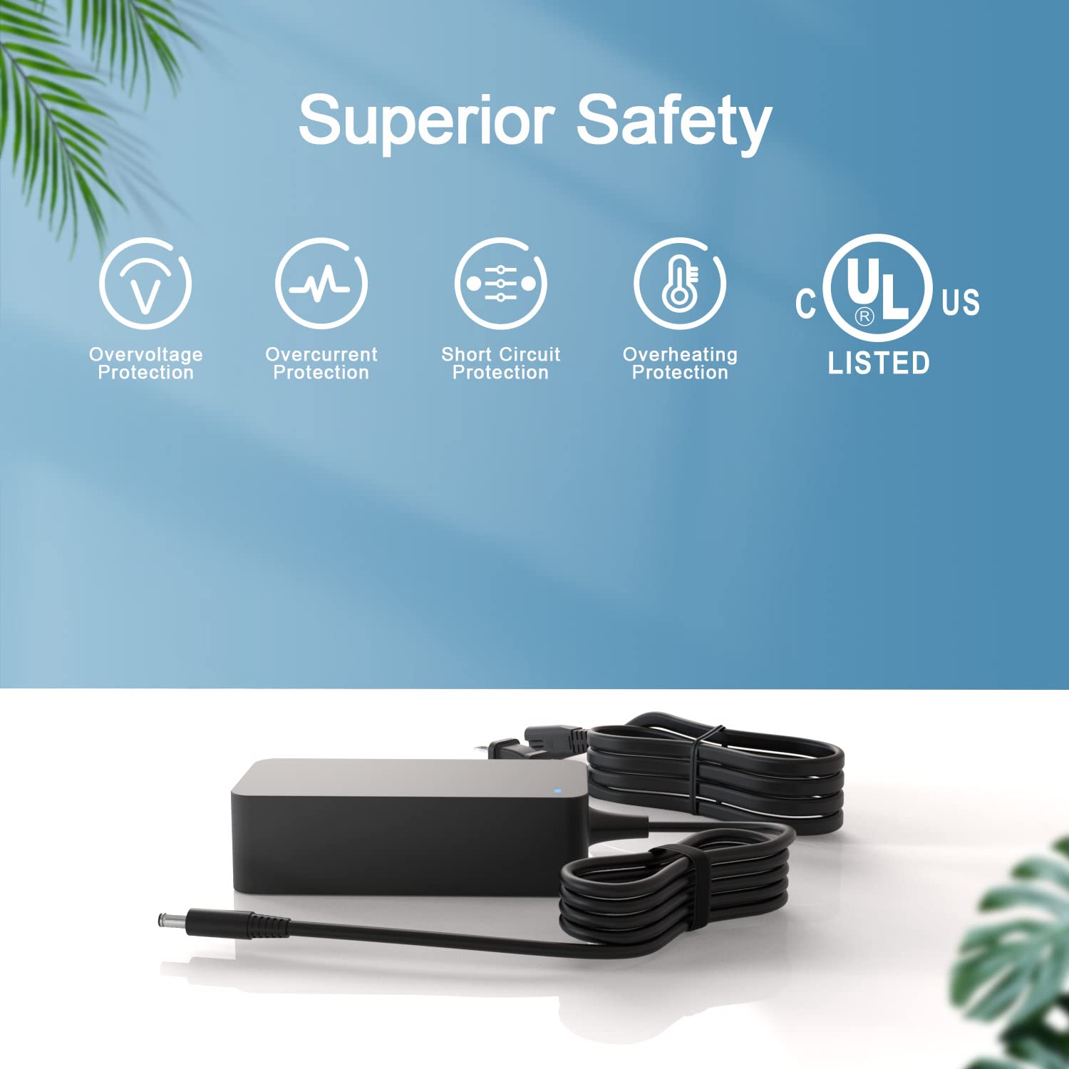 65W 45W Laptop Charger Fit For Dell Inspiron 3515 3511 3510 5510 5515 5415 5410, Vostro 3510 3515 5510 5515 5415 5410 Laptop Ac Power Adapter Cord