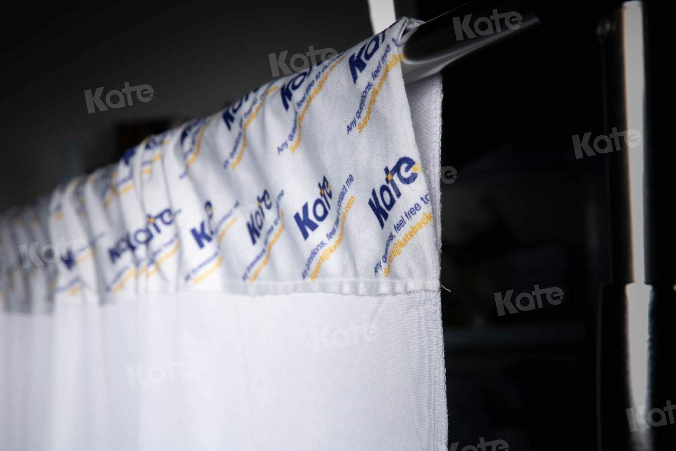 Kate 6Ft  9Ft Solid White Backdrop Portrait Photography Background For Photo Booth Studio Children And Headshots