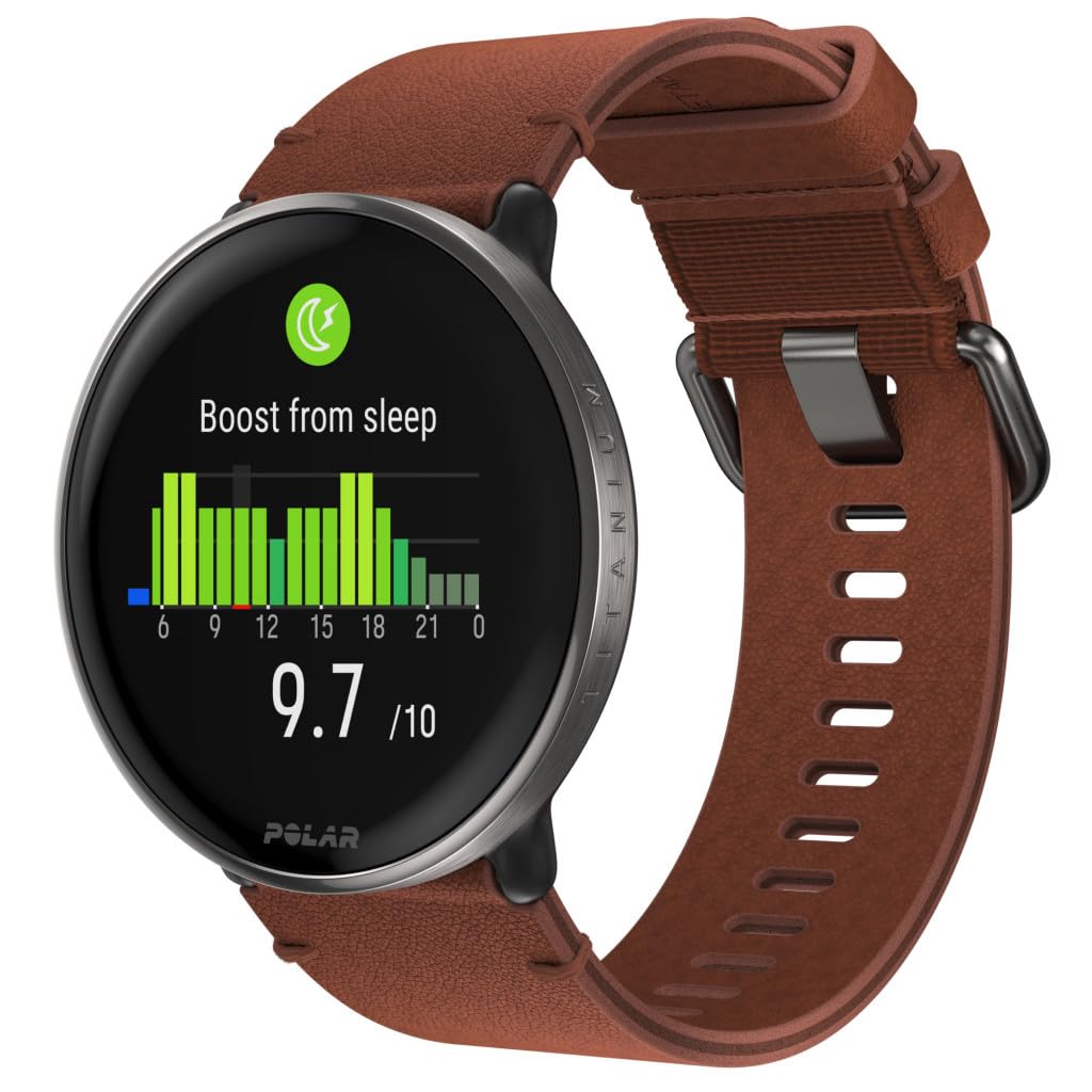 Polar Ignite 3 Titanium   Fitness & Wellness Gps Smartwatch, Sleep Tracker, Activity Tracker For Fitness, Workout, Health Recove