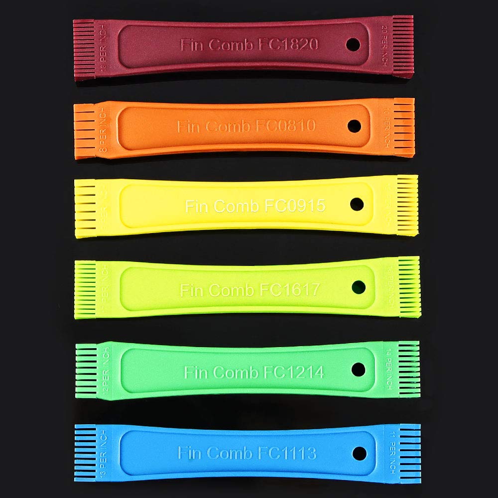 Cenipar Fcr6 Ring Fin Comb Set Cleaning Brush Coil Condenser Brush Compatible With Air Conditioner