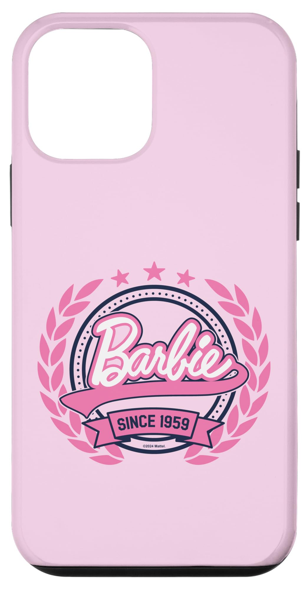 Iphone 12 Mini Barbie   Varsity Collegiate Seal Since 1959 Logo Case