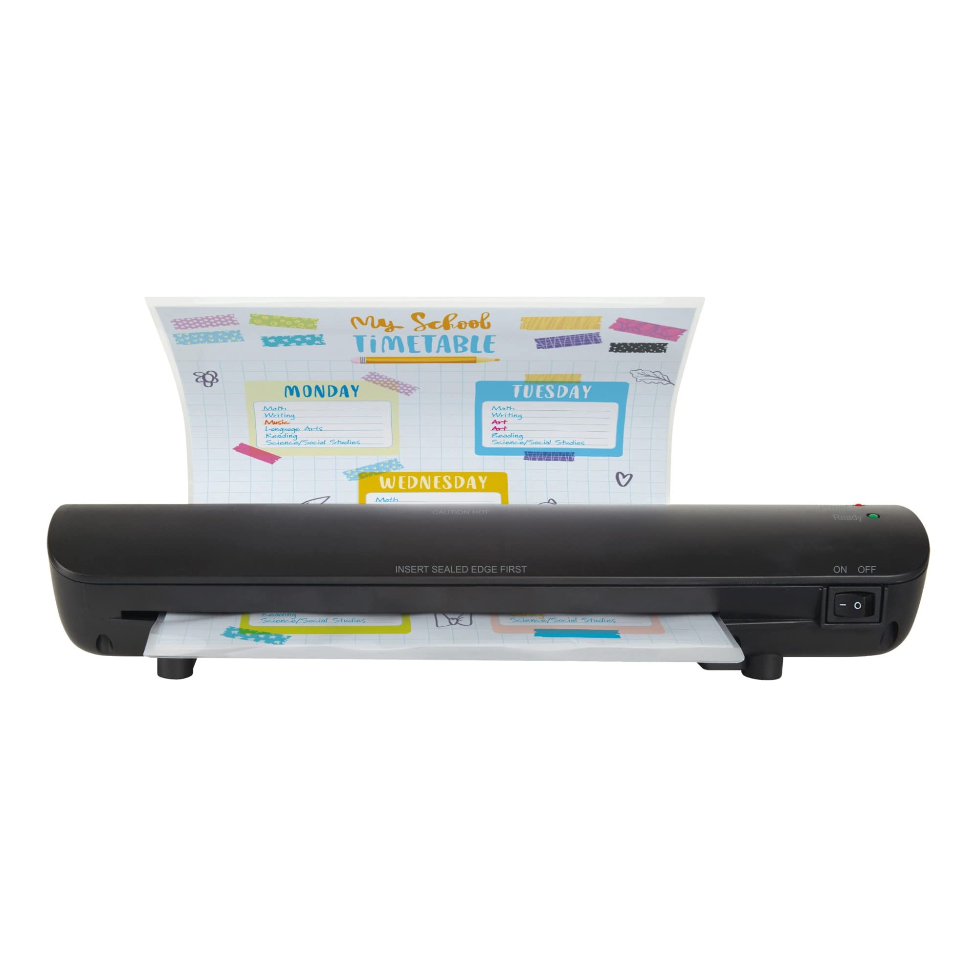 Office Depot Brand Thermal Laminator, 9Inch Width, Black, L410A
