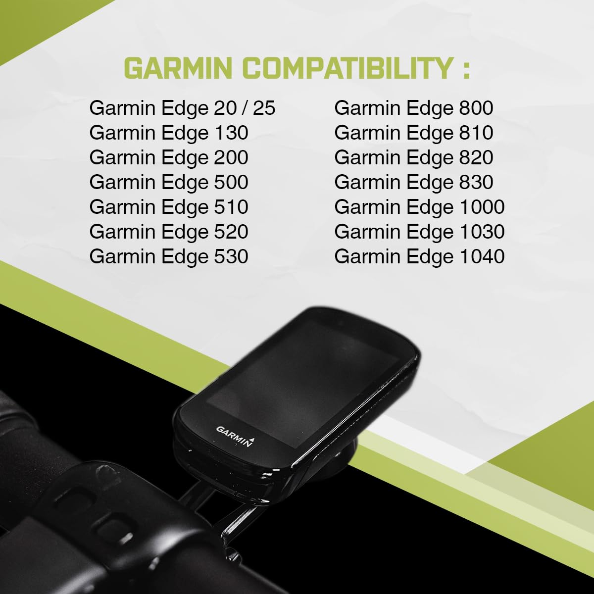 Jrc Components Stealth+ Premium Bike Mount | Compatible With Garmin Edge Gps Computers