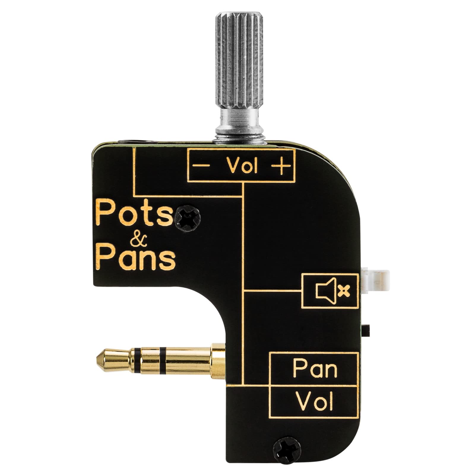 Myvolts Pots And Pans   Potentiometer Volume Control With Pan Mode And Mute Button