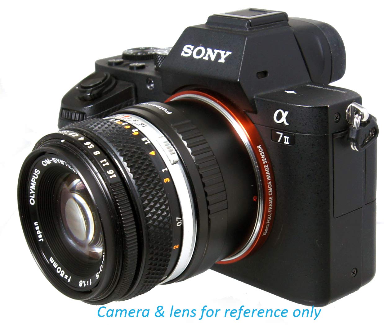 Fotasy Olympus Om Lens To E Mount Adapter, Om Fe Adapter, Om Adapter Fe-Mount, Compatible With Sony A7 A7R A7S Ii Iii Iv A9 A7C