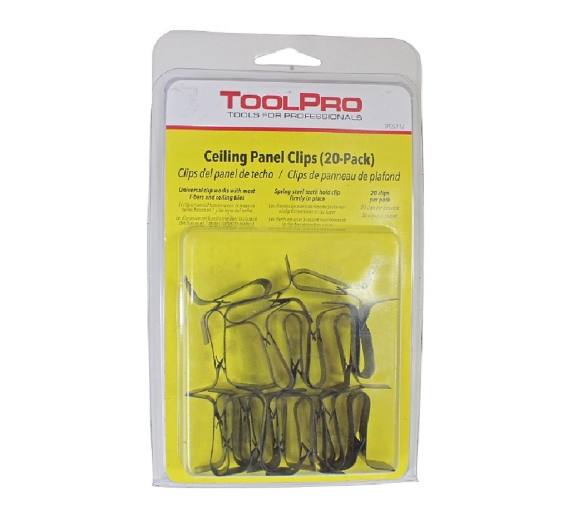 Toolpro Ceilng Panel Hold Down Clips (500)