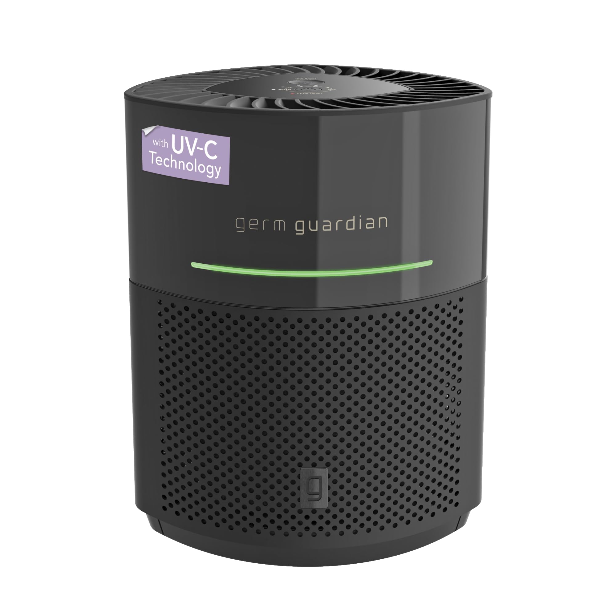 Germguardian Airsafe+ Air Purifier For Home, For Wildfire Smoke, Pets, Pollen, Odor, Large Rooms Up To 1040 Sq. Ft. With Hepa Pu