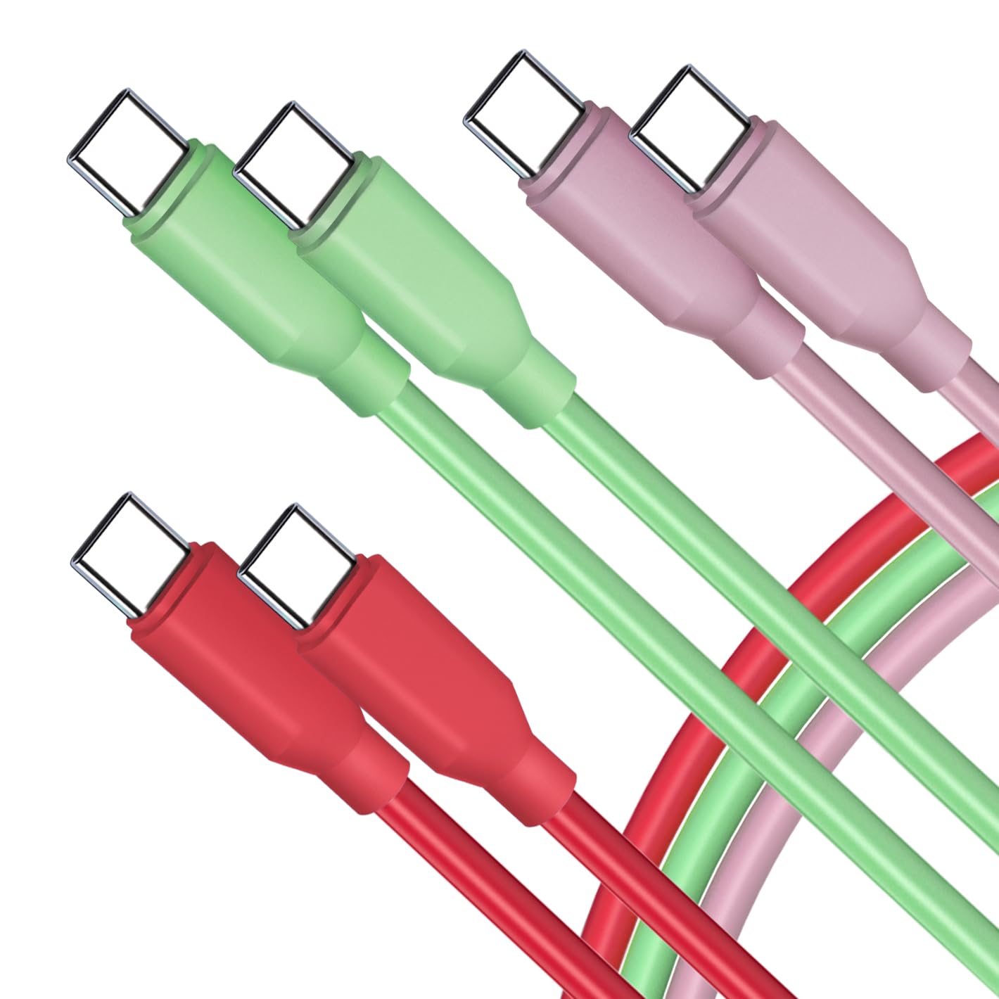 60W Usb C To C Charger Cable 3 Pack 10Ft Type C Fast Charging Cord Compatible For Samsung Galaxy S23 S22 S21 S20 Ultra Note 20 1