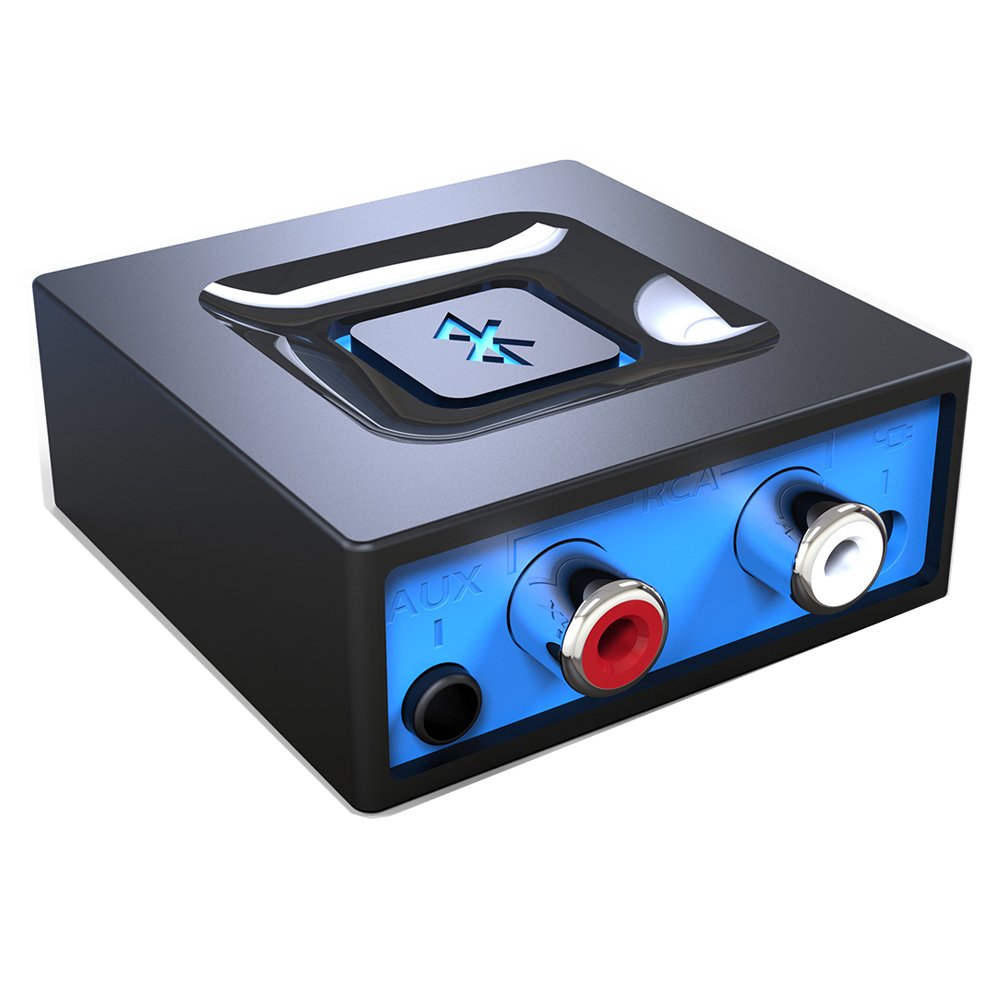 Esinkin Bluetooth Audio Adapter For Music Streaming Sound System, Wireless Audio Adapter Works With Smartphones And Tablets, Wir