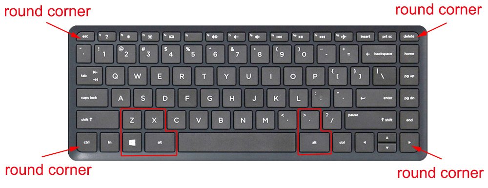Silicone Keyboard Cover Skin Compatible For 14 Inch Hp Pavilion 14 Ab 14 Ac 14 Ad 14 An, Hp Stream 14 Ax, Hp Envy 14 J0 Series,