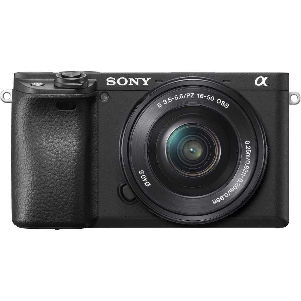 Sony A6400 Mirrorless Camera With 16-50Mm Lens (Ilce-6400L/B) + 2 X 64Gb Memory Card + 2 X Np-Fw50 Battery + Photo Software + Fi