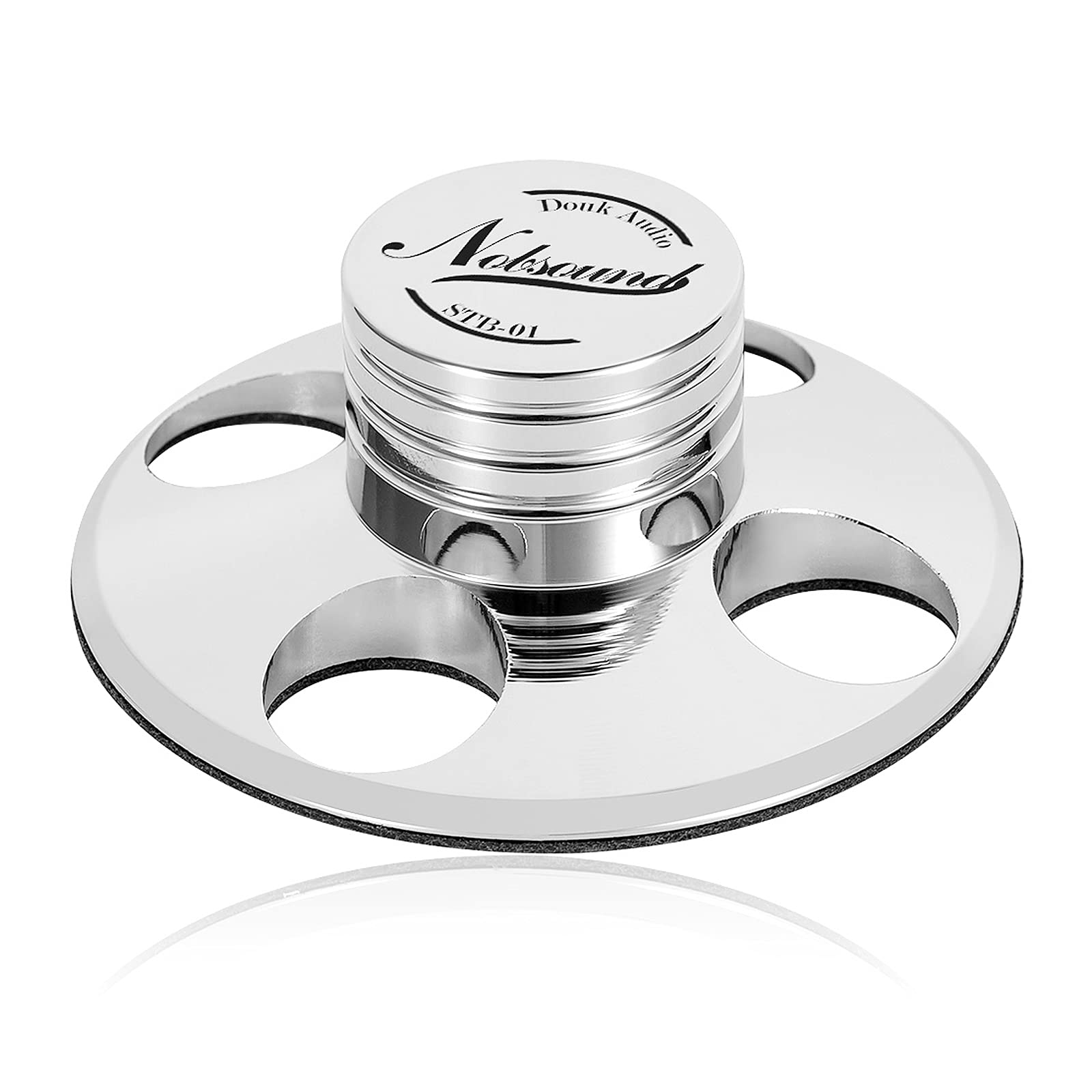 Nobsound Stb 01 Lp Vinyl Turntables Metal Disc Stabilizer Record Weight Hifi (Silver)