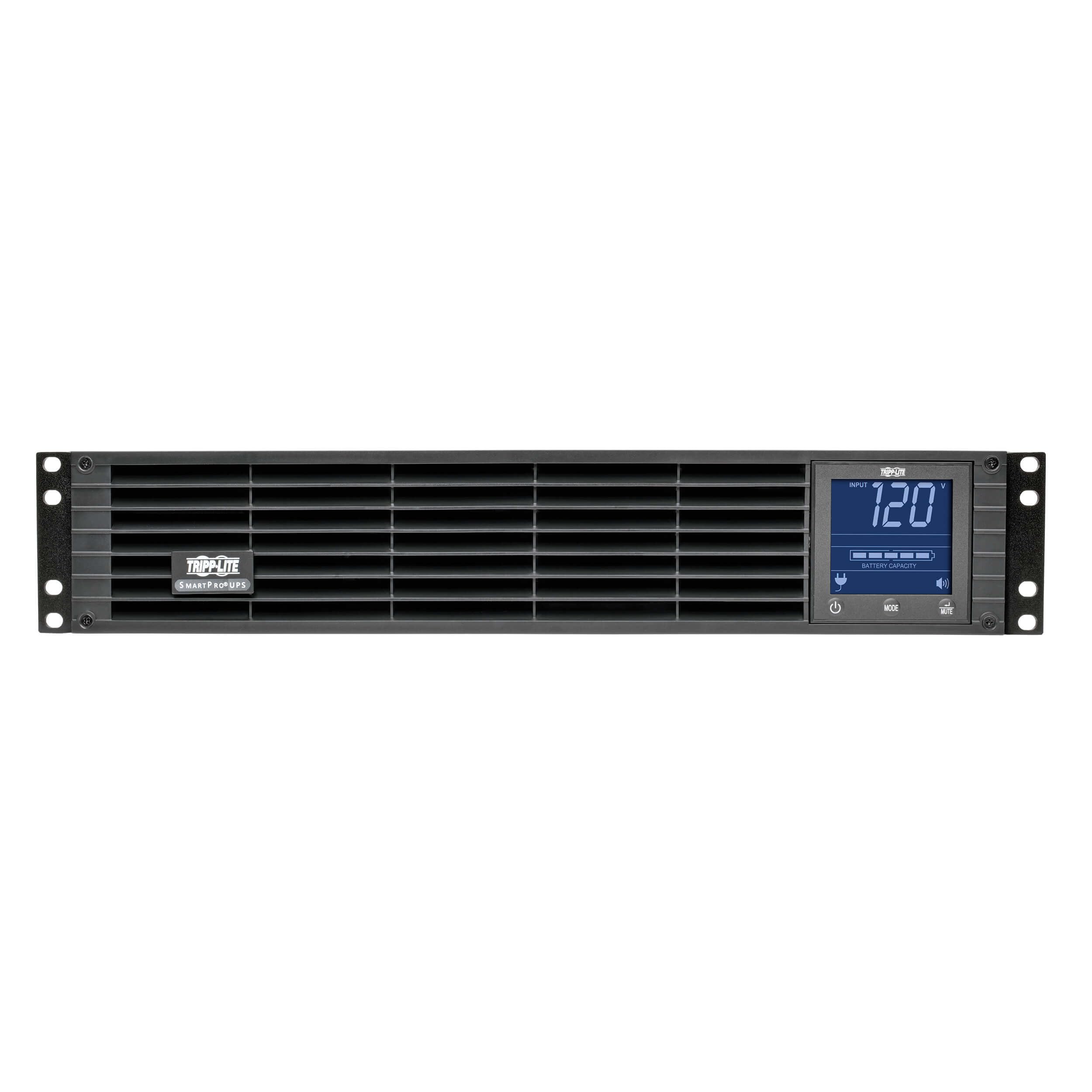 Tripp Lite 1000Va Sine Wave Ups Battery Backup, Lcd, 700W Avr Line-Interactive, 2U Rackmount, Usb, Db9 (Smc10002Urm), Black