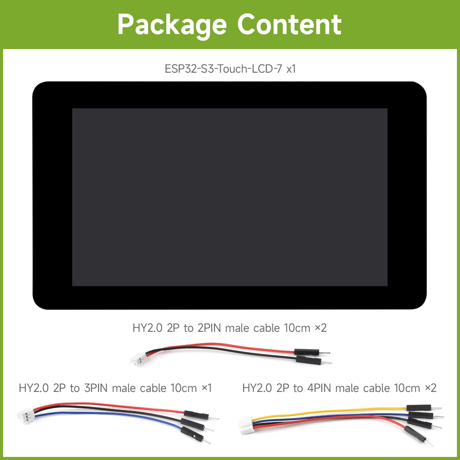 Waveshare Esp32 S3 7Inch Capacitive Touch Lcd Development Board, Esp32 With Display, 800  480, 5 Point Touch, Up To 240Mhz Frequ