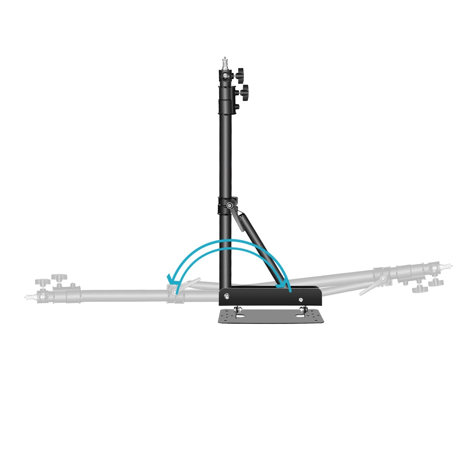 Neewer Triangle Wall Mount Arm For Photography Studio Strobe Monolight Softboxes Umbrellas Reflectors Flexible Rotation 180 Degr