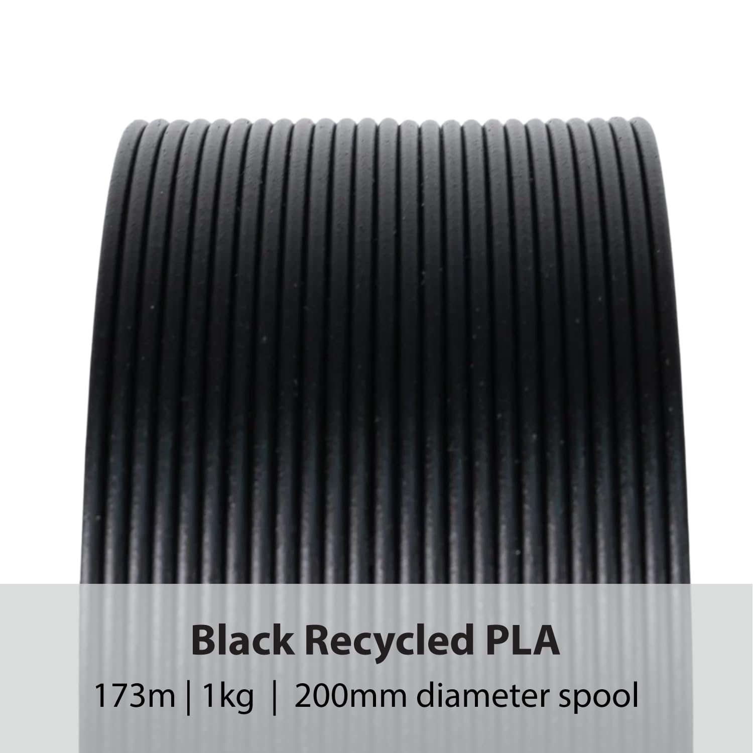 Protopasta 3D Printer Filament | Pla Filament 1.75Mm | Black Recycled Pla | 1Kg Spool