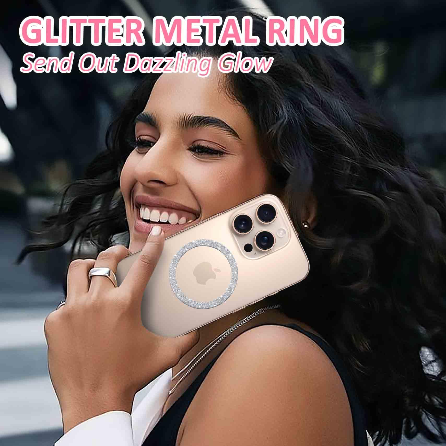 4 Pack Universal Magnetic Ring, Jsoerpay Metal Ring Sticker For All Phone Cases & Wireless Charging, Magnetic Car Mount/Phone Ho