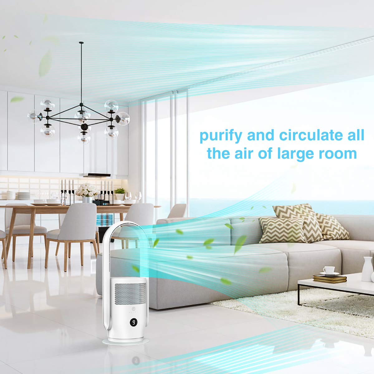 Ultty H13 Hepa Replacement Filter With Medical Coating, True Hepa Filter For R021/ R020 Purifying Fan, Medium
