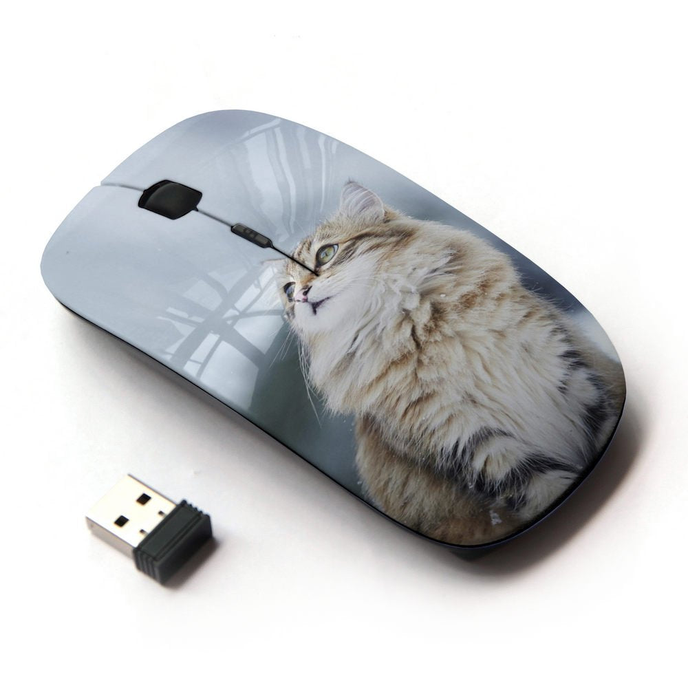 Koolmouse [ Optical 2.4G Wireless Mouse [ Snowy Cat ]