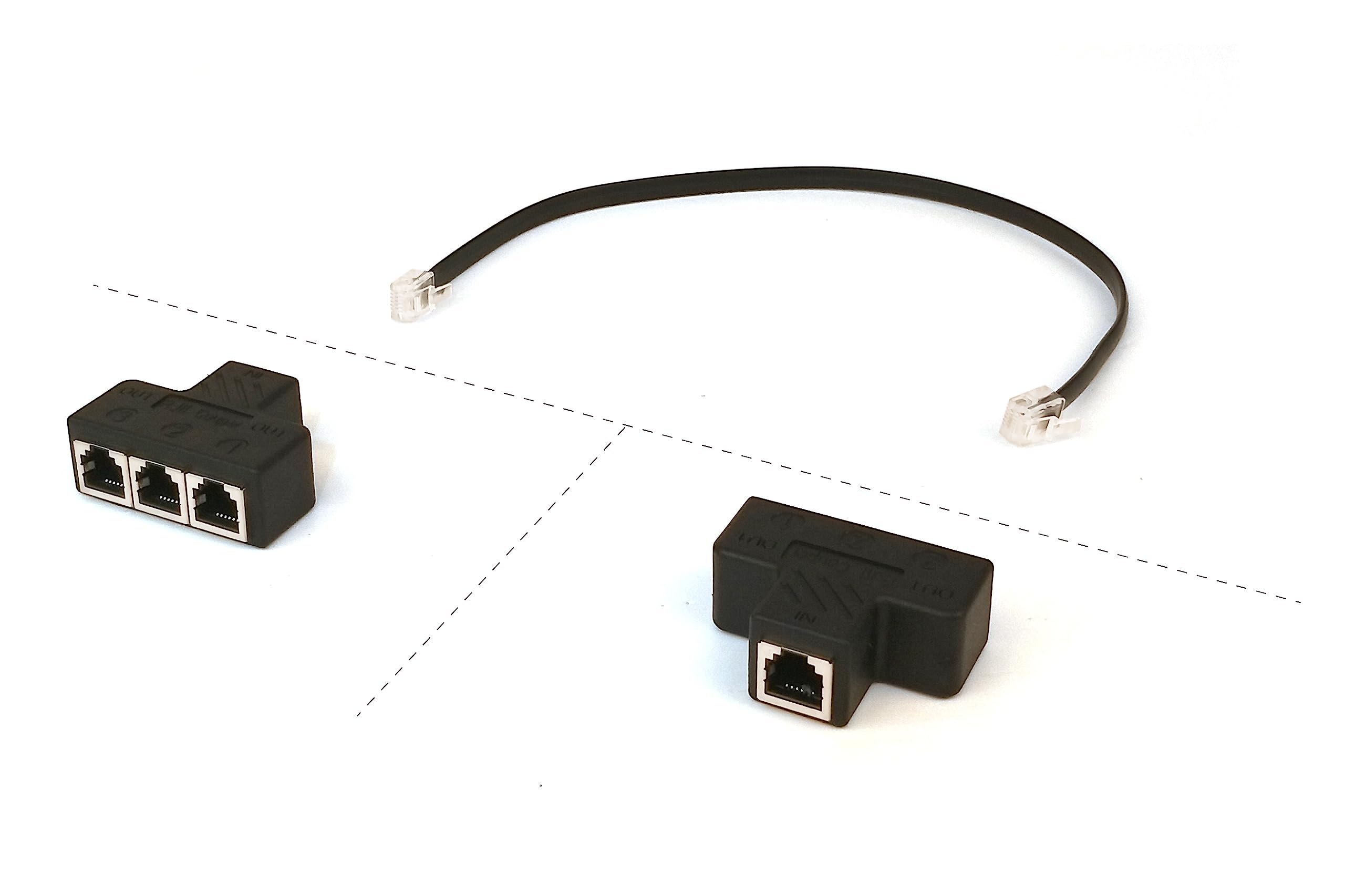 Custom Aux Port Splitter Compatible For Celestron Starsense And Skyportal 1To3