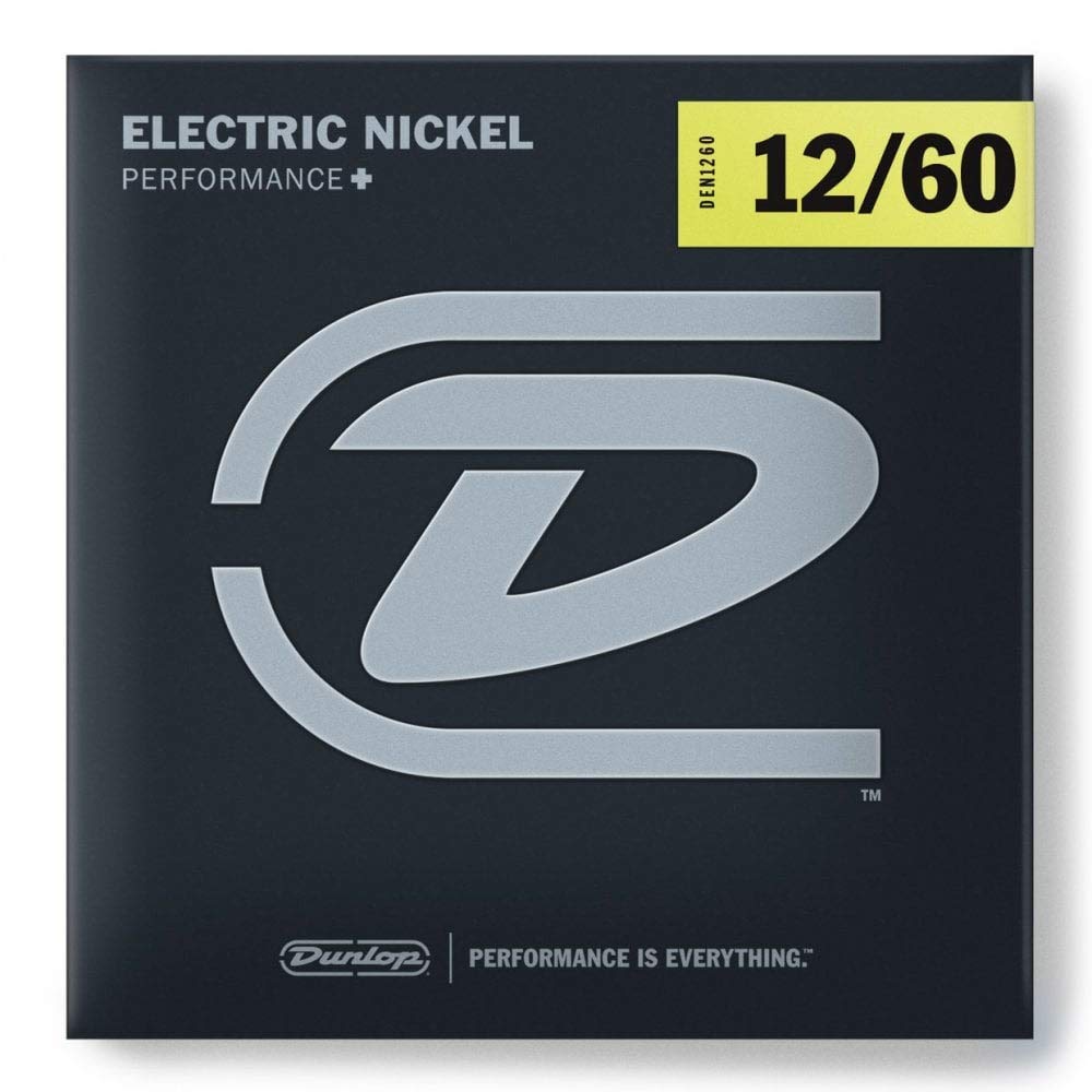 Jim Dunlop Performance+ Electric Guitar Strings 12 60 (Den1260)