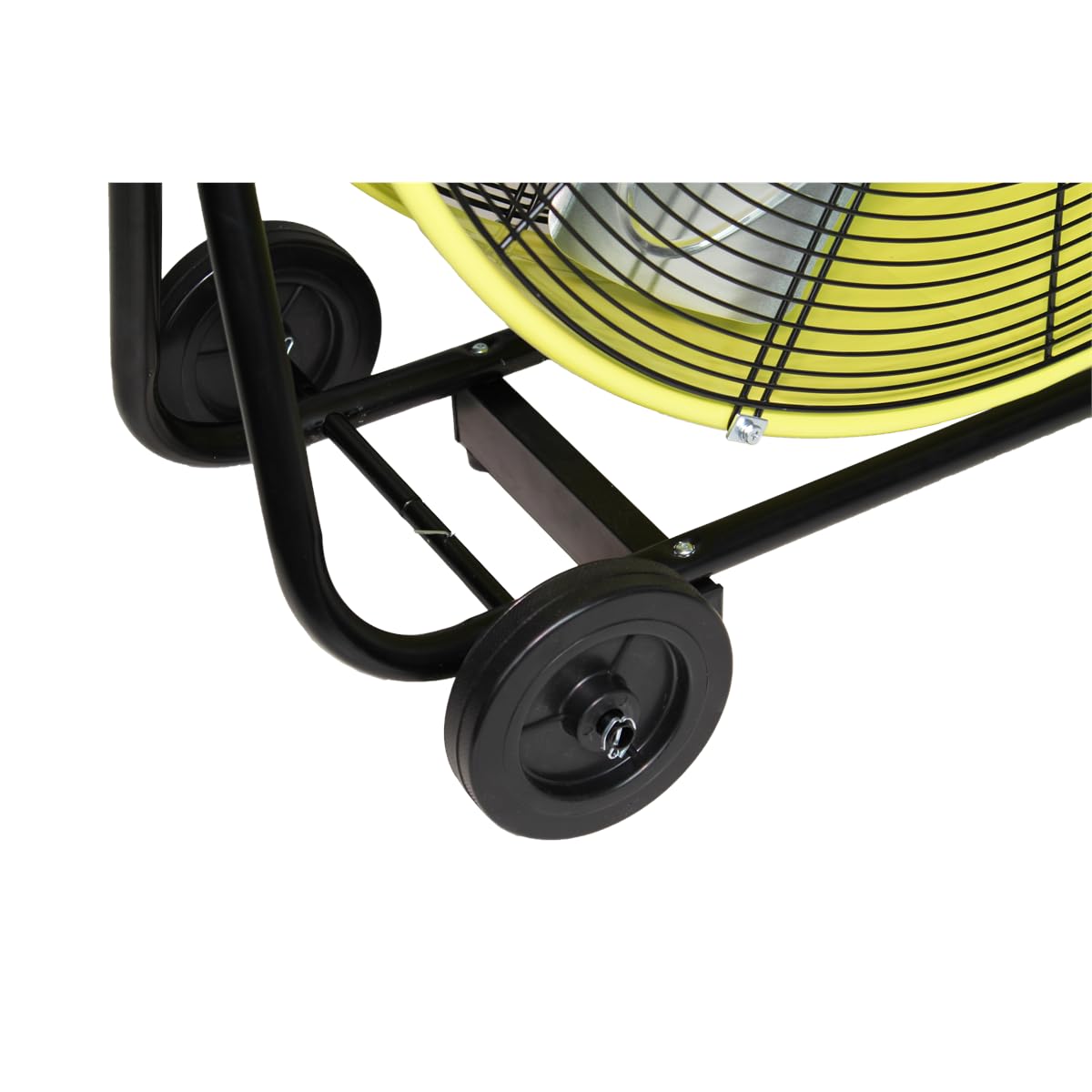 K Tool International 77740 24    Direct Drive Drum Fan With Wheels, High-Velocity, 2-Speed, Cut-Off Protection, 7850 Max Cfm, Cu