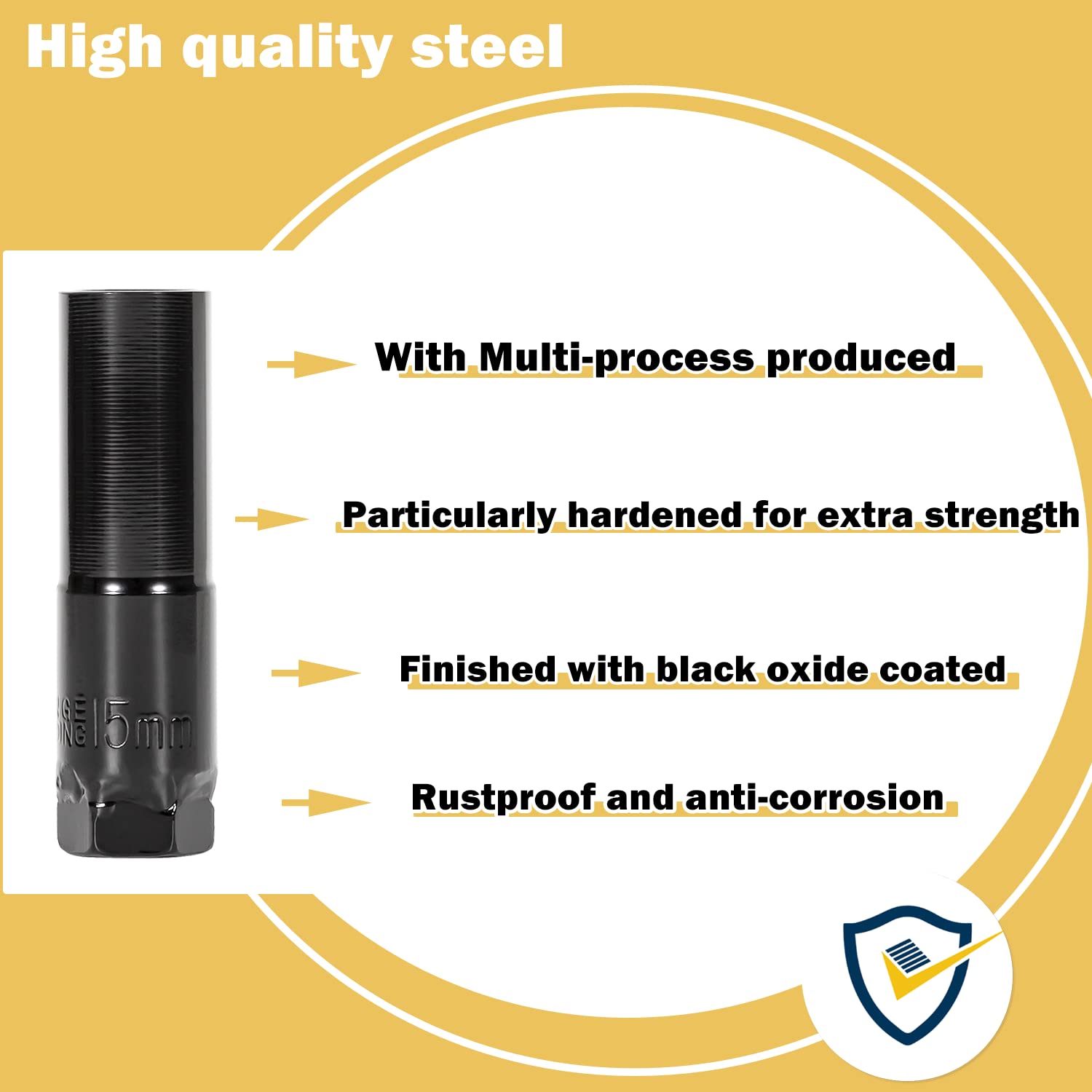 Yoursme Shift Cable Tool Socket For Mercruiser Alpha One Gen I Gen Ii, Mc-1, R, Mr Replace 91-12037 90110 18-9806E