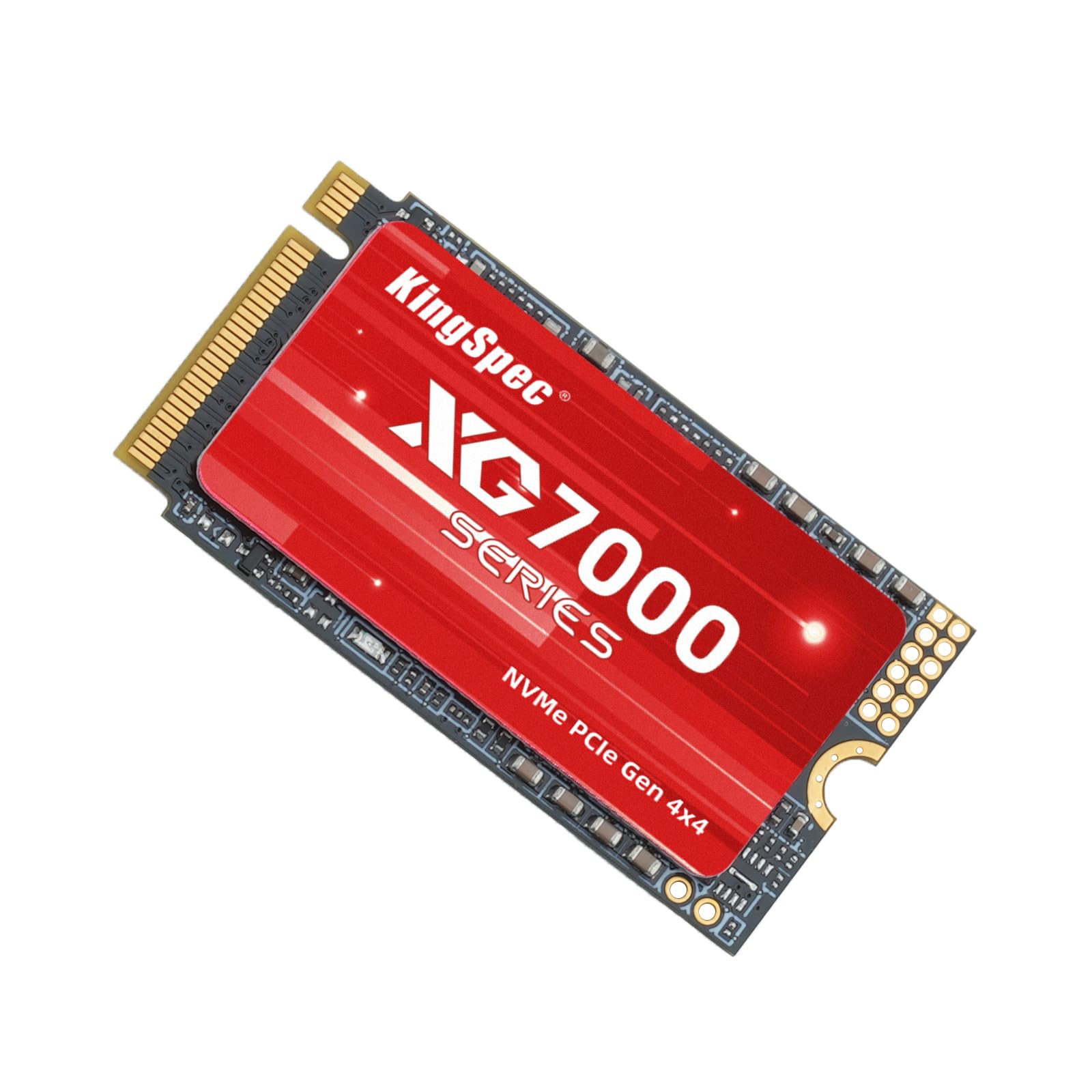 Kingspec 512Gb M.2 2242 Pcie 4.0 Ssd   Read Speed Up To 7200Mb/S, Internal M2 Nvme Gen4 Ssd With 3D Nand Flash, Compatible With