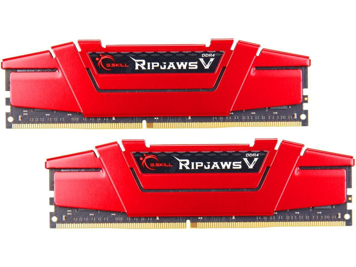 G.Skill Ripjaws V Series (Intel Xmp) Ddr4 Ram 32Gb (2X16Gb) 3600Mt/S Cl19-20-20-40 1.35V Desktop Computer Memory Udimm - Red (F4