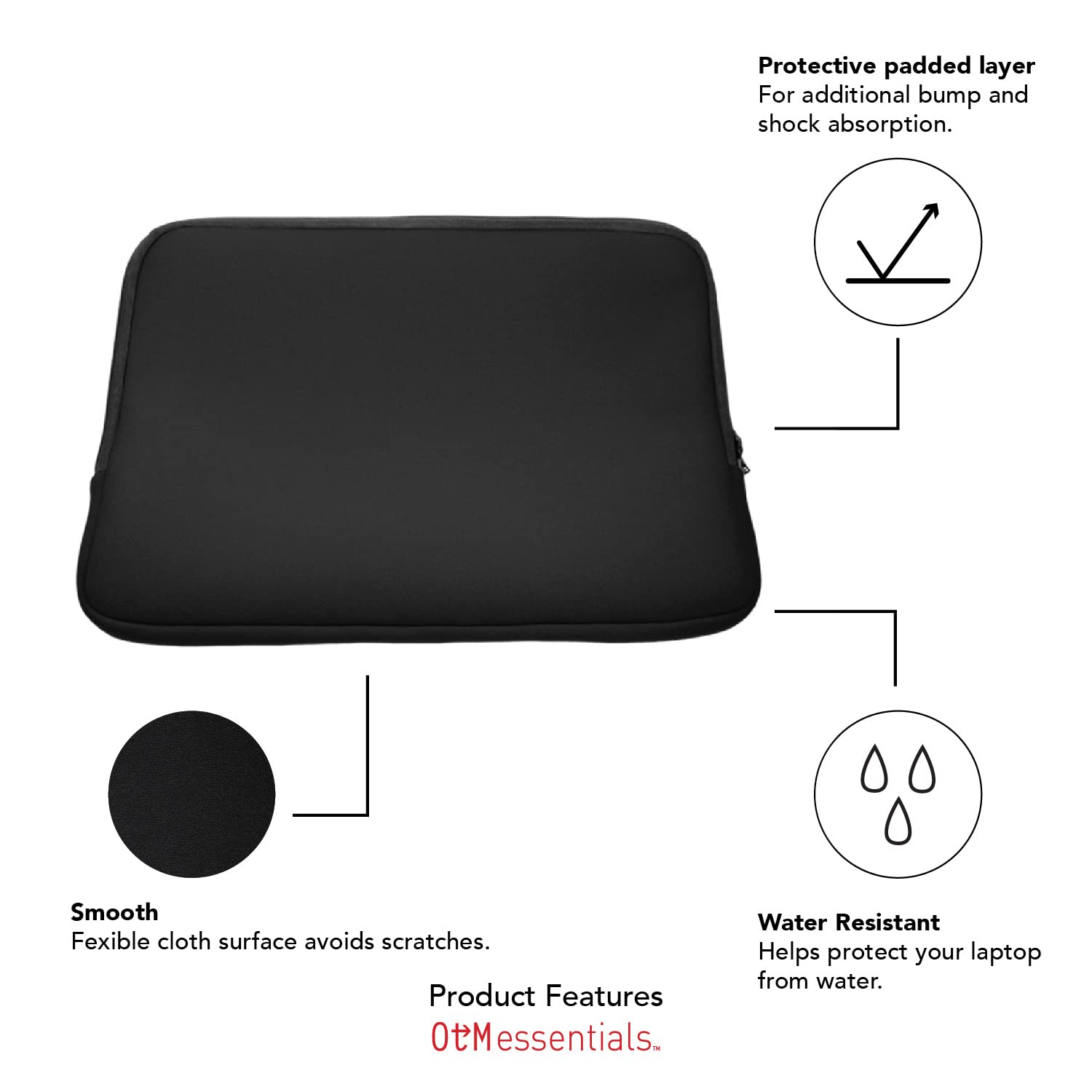 Otm Essentials Penn State University 13 Soft Sleeve Laptop Case Classic