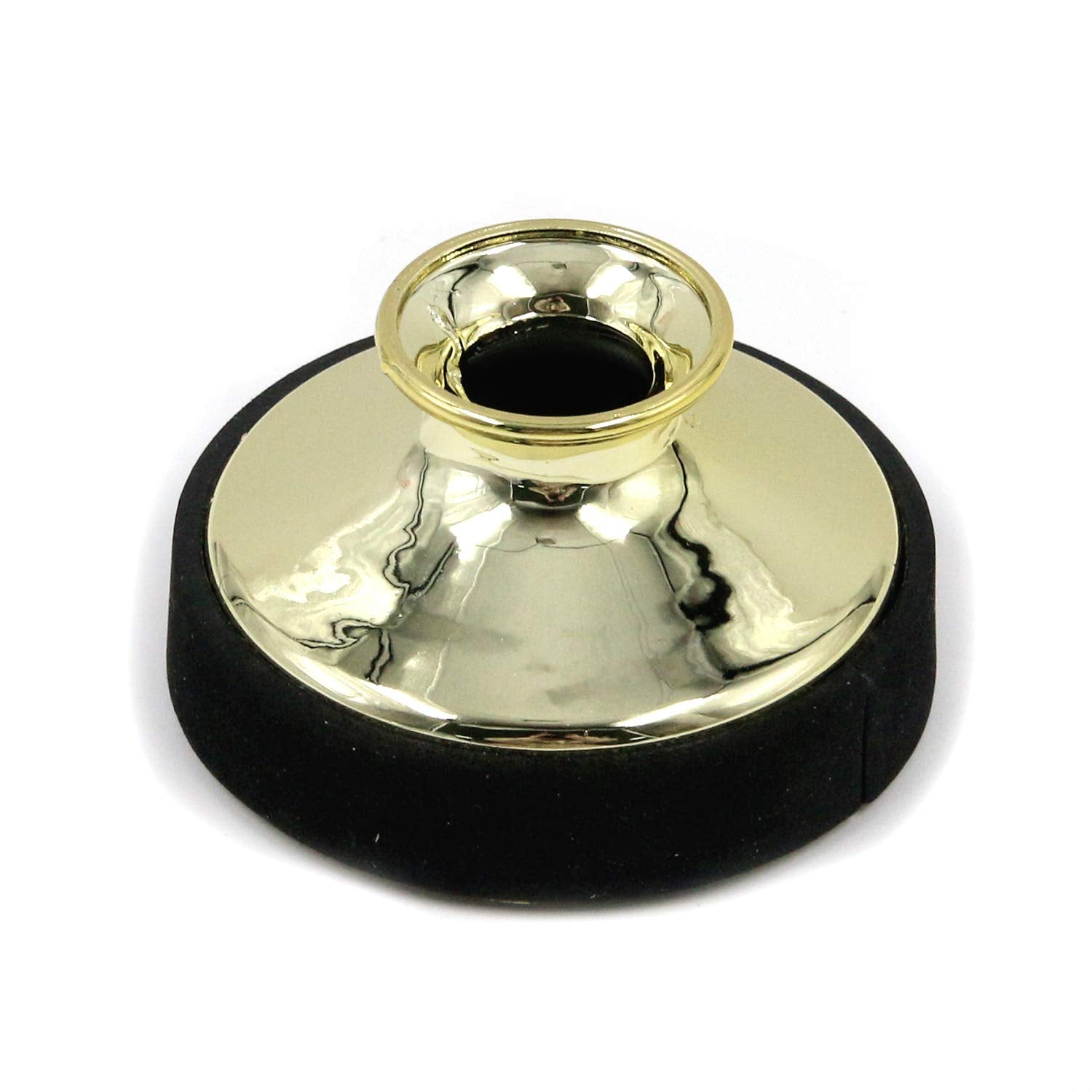 Farboat Alto Sax Mute Silencer Abs Lightweight Accessory For Alto Saxophone(Gold)