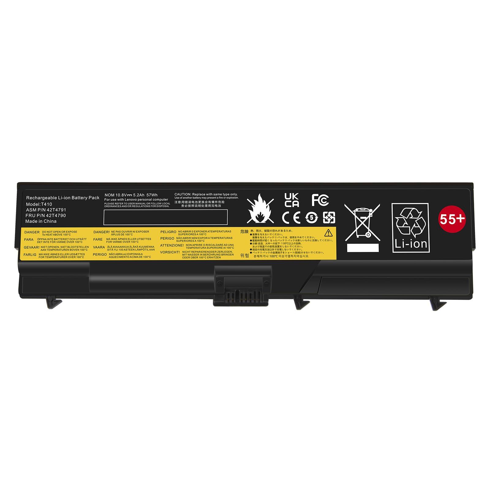 Battery for Lenovo ThinkPad E40 E50 E420 E425 E520 E525 L410 L412 L420 L421 L510 L512 L520 SL410 2842 SL510 T410 T410i T420 T510